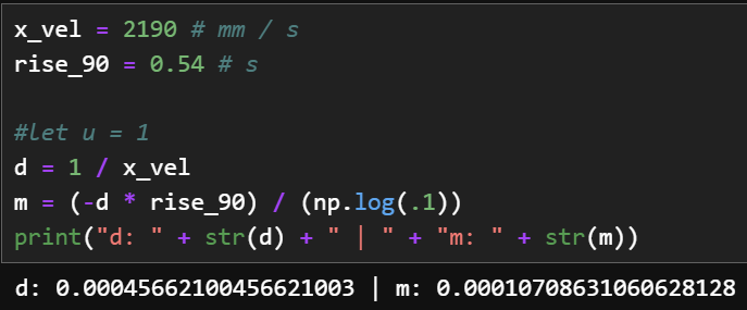 Drag and Momentum Estimation